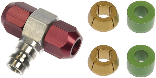 Service Port Tee for 3/8 High Pressure Side Line | DOR800-967