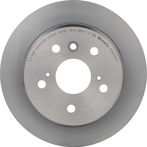 Premium UV Coated Solid Rear Disc Brake Rotor | BBB08.5625.21