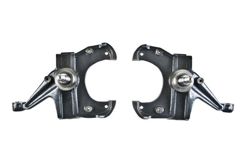 Drop Spindle Set 3 In. Drop Spindle Set 1973-1987 Chevrolet C10 (Heavy Duty Brake W/ 1 In. Thick Rotor) 73-91 Suburban 3 In. Drop Spindle | BTK3200