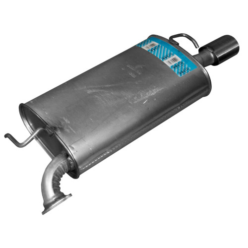 Quiet-Flow SS Direct Fit Exhaust Muffler Assembly 2.25" Inlet (OD) 3.625" Outlet (OD) | WEX53344