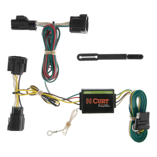 Custom Wiring, 4-Way Flat, Select Jeep Commander, Except Rocky Mountain Edition | CRT55414