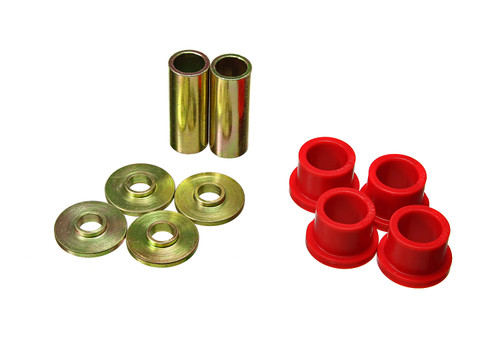 Rack And Pinion Bushing Set, Red, Performance Polyurethane | 3068.10107R