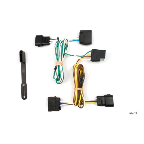 Custom Wiring, 4-Way Flat Output, Select Chevrolet Corvette, Ford Focus, Ranger | CRT56014