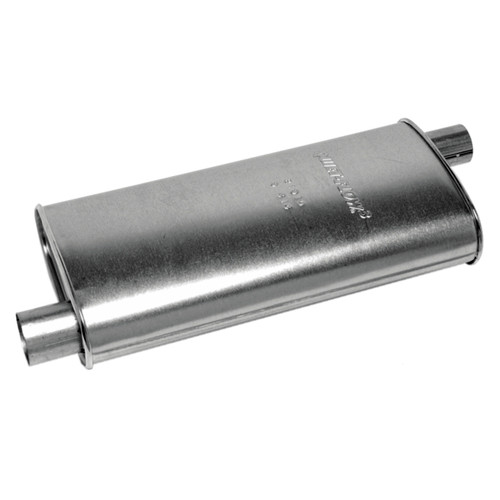 Quiet-Flow SS Direct Fit Exhaust Muffler 2.5" Inlet (ID) 2.25" Outlet (OD) | WEX21910