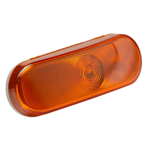 Torsion Mount® III Oval Stop Tail Turn Lights, Front Park, Male Pin, Amber Turn | GRO52563