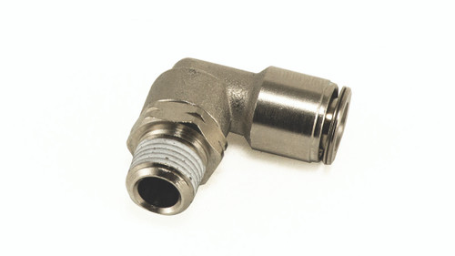 Swivel Elbow - Male 1/8 NPT x 1/4 PTC Tube | AIR21837