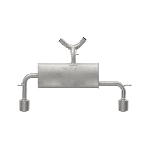 Quiet-Flow SS Direct Fit Exhaust Muffler Assembly | WEX70020
