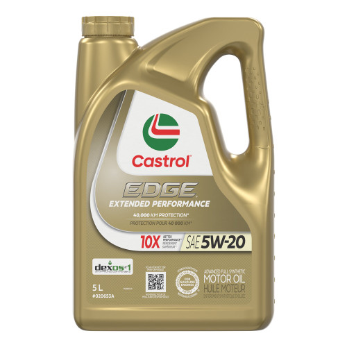 Edge Extended Performance 5W20 Synthetic Engine Oil - 5L | CAS020653A