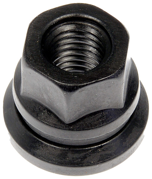Flanged Flat Face Wheel Lug Nut M12-1.75, 19mm Hex - (Qty 1) | DOR611-172.1
