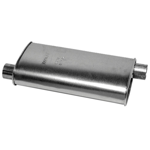 SoundFX Direct Fit Exhaust Muffler 2.5" Inlet (ID) 2.5" Outlet (ID) | WEX18339
