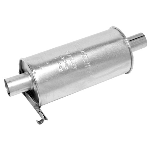 Quiet-Flow SS Direct Fit Exhaust Muffler 2" Inlet (ID) 2" Outlet (OD) | WEX22065