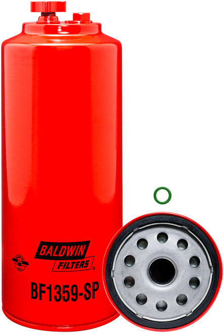 Fuel/Water Separator Spin-on with Drain and Sensor Port | 400BF1359-SP
