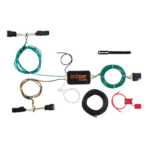 Custom Wiring Harness, 4-Way Flat Output, Select Ford Edge | CRT56272