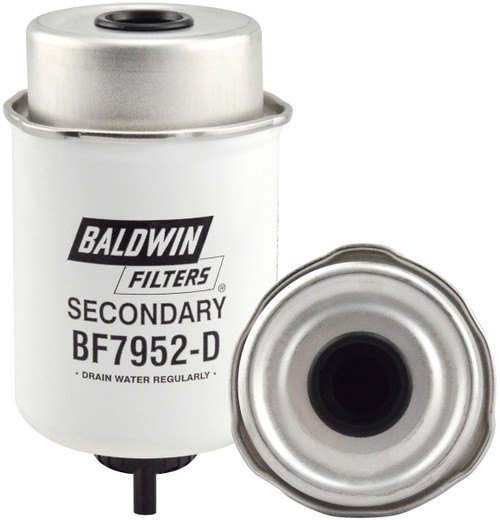 Secondary Fuel/Water Separator Filter with Removable Drain | 400BF7952-D