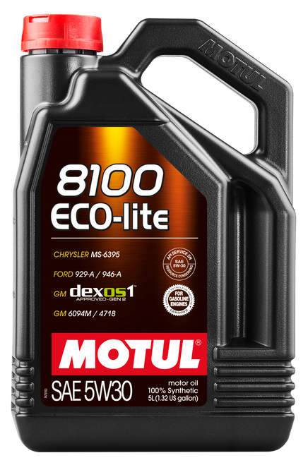 8100 Eco-Lite 5W30 Synthetic Engine Oil - 5L | MOT108214