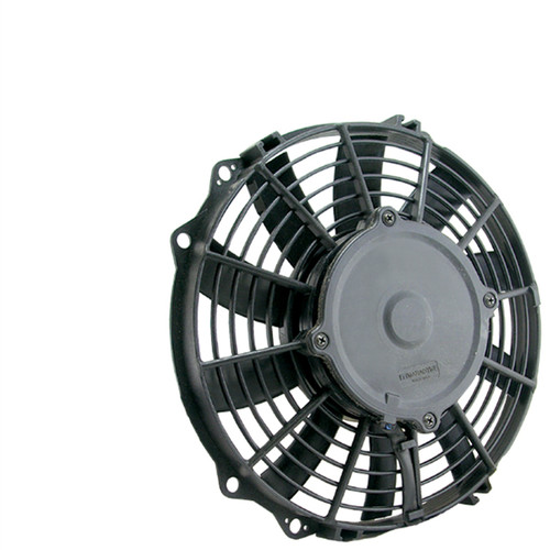 Champion Low Profile Series Fan; 9 in. Dia.; S-Blade; Reversible; 130W; 790cfm; 7.7 Amp Draw; Incl. 90 Deg. Mounting Feet/Pigtail Connector/Spacers/Tie Kit; Black; | MARM093K