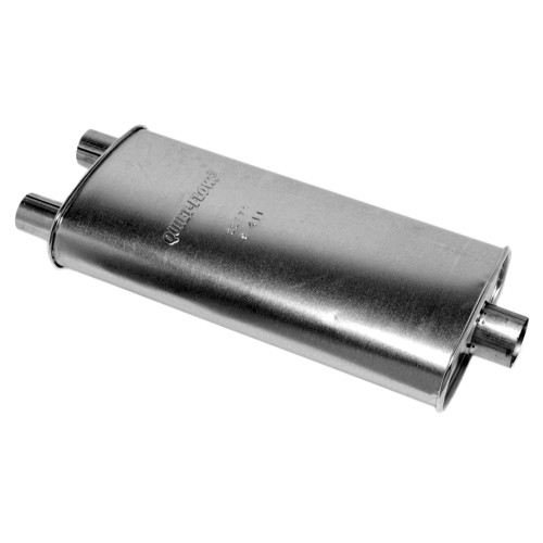 Quiet-Flow SS Direct Fit Exhaust Muffler 2.5" Inlet (ID) 2" Outlet (ID) | WEX22171