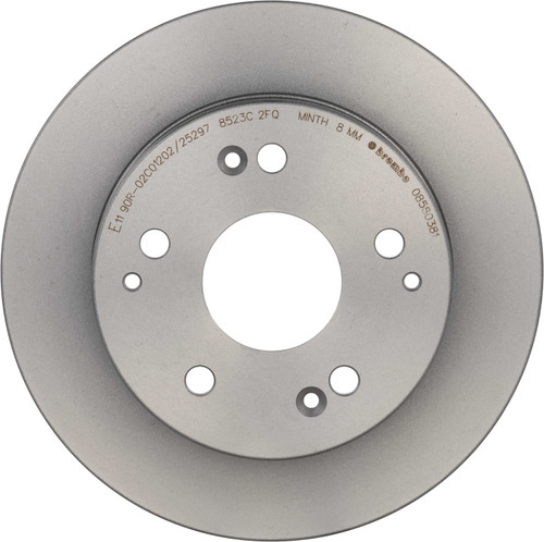 Premium UV Coated Rear Disc Brake Rotor | BBB08.5803.81
