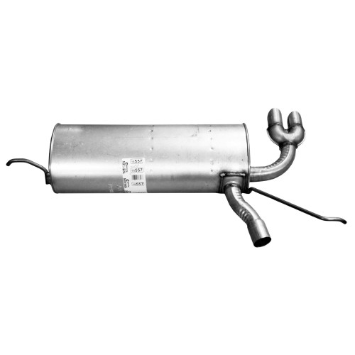 SoundFX Direct Fit Exhaust Muffler 2" Inlet (ID) 2" Outlet (OD) | WEX18557