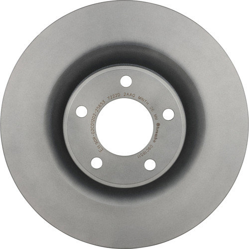 Premium Coated Vented Front Brake Rotor | BBB09.C185.11
