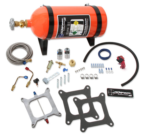 Adjustable From 100-150 horsepower 4150 Plate Kit.  Includes 10 lb Sniper Orange Bottle, 4150 plate, and installation items | NOS07001NOS