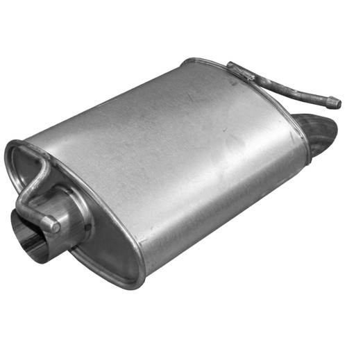 Quiet-Flow SS Direct Fit Exhaust Muffler Assembly 2.5" Inlet (ID) 2.5" Inlet (OD) 2.5" Outlet (OD) | WEX52381