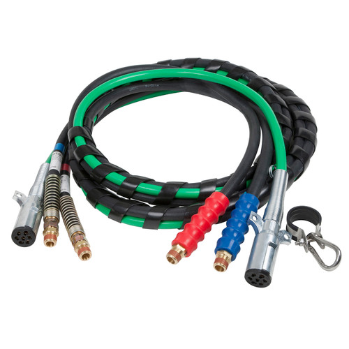 3-in-1 Plug-and-Go™ Power Cord and Air Assemblies, Power Cord and Air Assembly, 12' | GRO81-3012