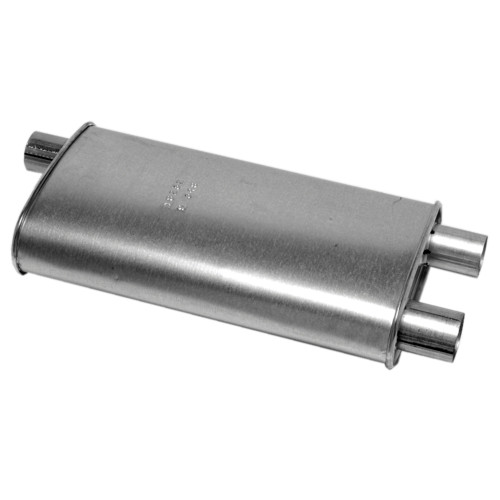 SoundFX Direct Fit Exhaust Muffler 2.25" Inlet (ID) 2" Outlet (ID) | WEX18232