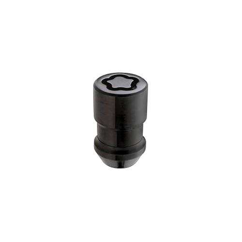 Black Cone Seat Wheel Lock Set (1/2-20 Thread Size) - Set of 4 Locks and 1 Key | 46224038