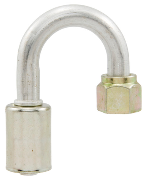 180° Female O-Ring, Aluminum, Standard Diameter Beadlock, A/C Fitting | 4SE17218