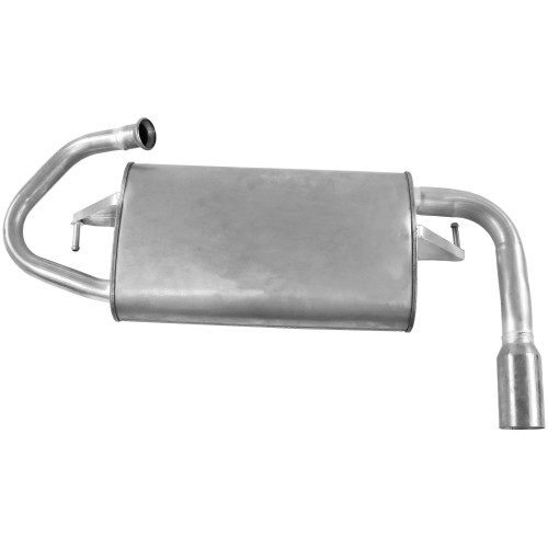 Quiet-Flow Direct Fit Exhaust Muffler Assembly 2.325" Inlet (OD) 3" Outlet (OD) | WEX70000