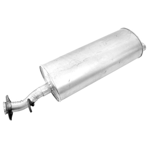 Quiet-Flow SS Direct Fit Exhaust Muffler Assembly 3.285" Inlet (ID) 2.5" Outlet (OD) | WEX53707
