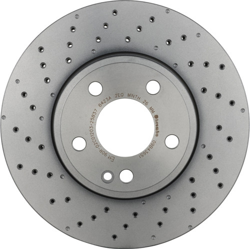Premium UV Coated Front Brake Rotor | BBB09.B436.51