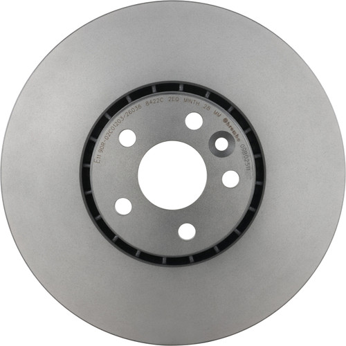 Premium Coated Vented Front Brake Rotor | BBB09.B025.11