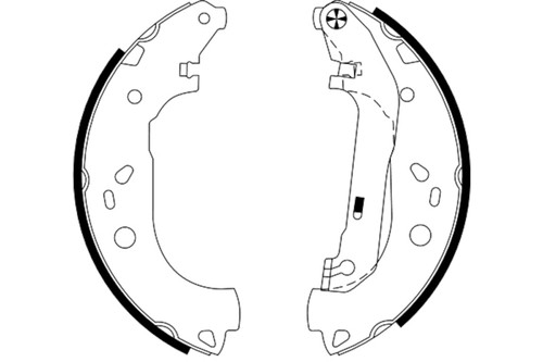 Drum Brake Shoe | PGD355 002 731