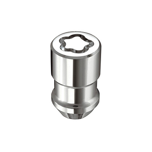 Chrome Cone Seat Wheel Lock Set (1/2-20 Thread Size) - Set of 4 Locks and 1 Key | 46224130