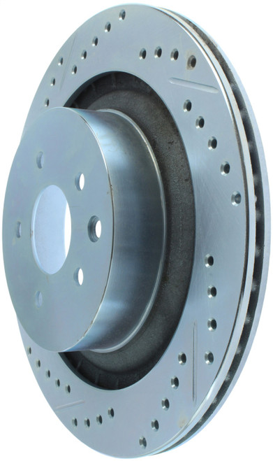Select Sport Drilled and Slotted Brake Rotor, Rear Right | STE227.42101R