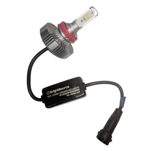 DUO Led Fog Light Bulbs, Twin Pack, 9006, 12v DC, 22W, 6000K | BRI96906