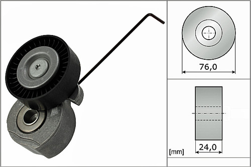 Accessory Drive Belt Tensioner Assembly | INAFT40324