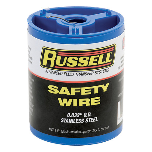 Russell .032-Gauge Stainless Steel Safety Wire, 1-Lb. Spool | RUS671580