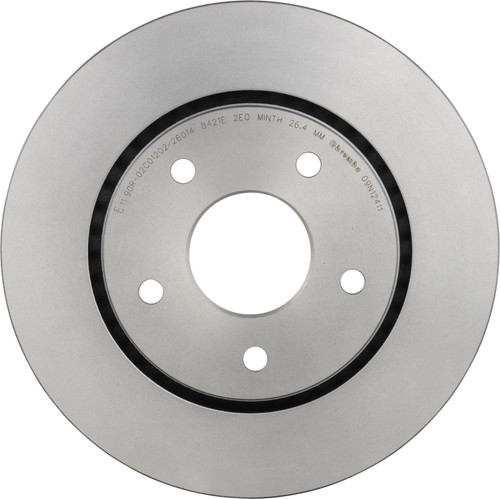 Premium Coated Vented Front Brake Rotor | BBB09.N124.11