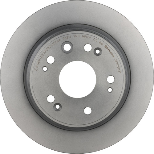 Premium UV Coated Solid Rear Disc Brake Rotor | BBB08.8868.21