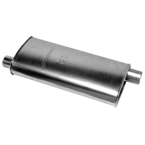 Quiet-Flow SS Direct Fit Exhaust Muffler 2.5" Inlet (ID) 2.25" Outlet (ID) | WEX22512