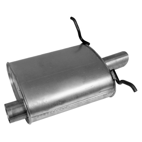 Quiet-Flow SS Direct Fit Exhaust Muffler 2.5" Inlet (ID) 2.5" Outlet (OD) | WEX21498