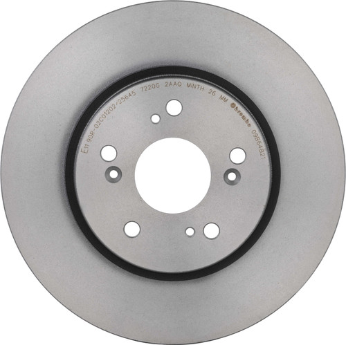 Premium Coated Vented Front Brake Rotor | BBB09.B648.21