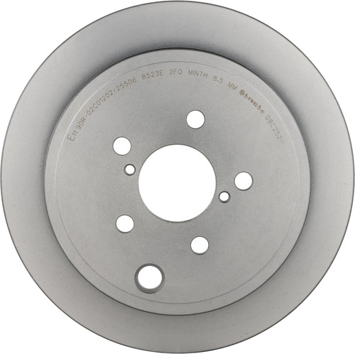 Premium UV Coated Solid Rear Disc Brake Rotor | BBB08.C252.11