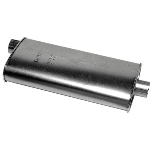 SoundFX Direct Fit Exhaust Muffler 2.5" Inlet (ID) 2.5" Outlet (ID) | WEX18406