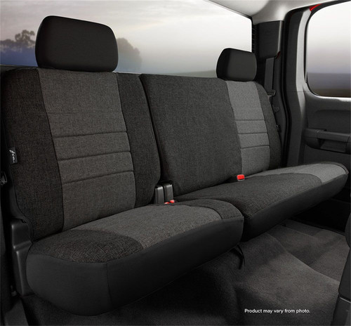 OE30 Series - Oe Tweed Custom Fit Rear Seat Cover- Charcoal | 947OE32-30 CHARC