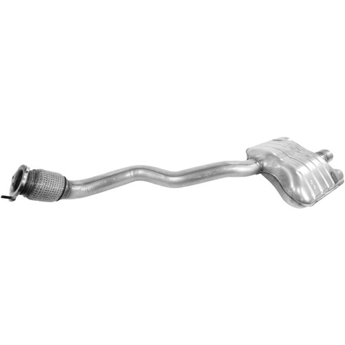 Quiet-Flow SS Direct Fit Exhaust Muffler Assembly 2.5" Outlet (OD) | WEX55633