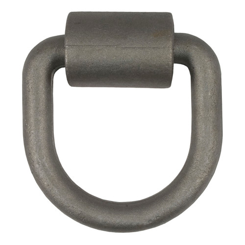 3" x 3" Weld-On Tie-Down D-Ring (6,100 lbs, Raw Steel) | CRT83750